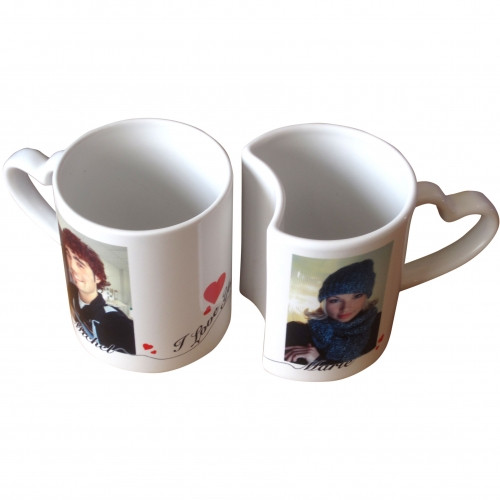 Duo de mug céramique amoureux