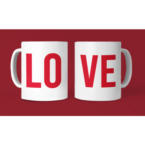 Mug couple love